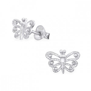 Cercei din argint fluture DiAmanti DIA30430 (Argint 925‰ 0,7 g.)